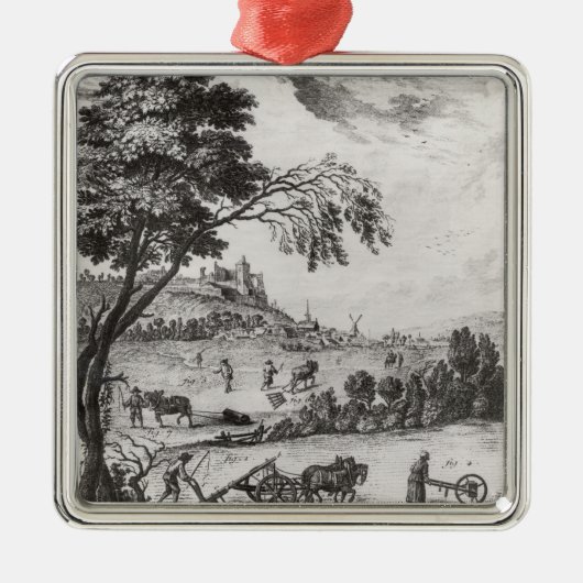 Landbouw Metalen Ornament (Voorkant)