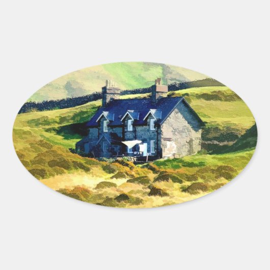 LANDBOUW OVALE STICKER (Voorkant)