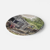 LANDBOUW PAPIEREN BORDJE (Gekanteld)