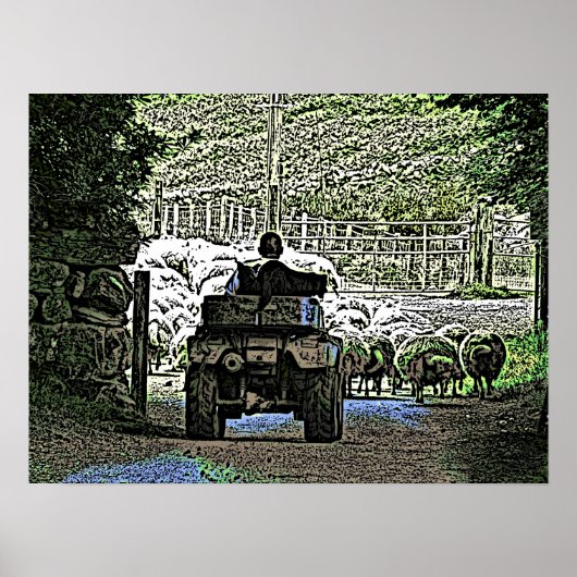 LANDBOUW POSTER (Voorkant)