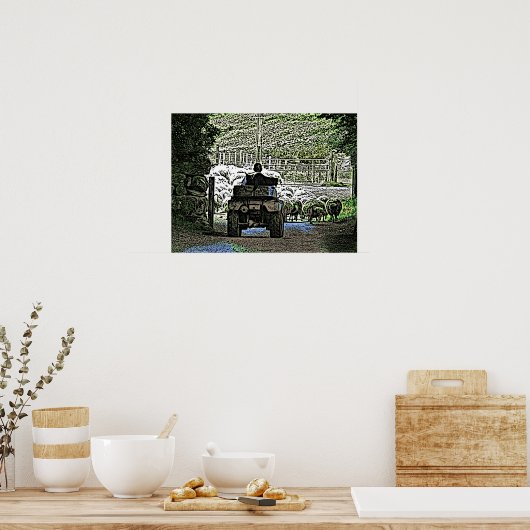 LANDBOUW POSTER (Keuken)