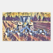 LANDBOUW RECHTHOEKIGE STICKER (Voorkant)