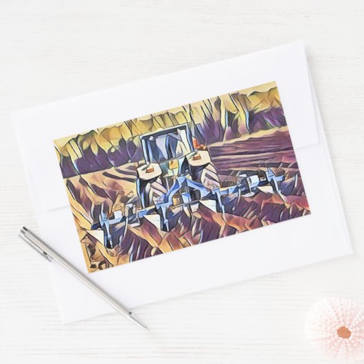 LANDBOUW RECHTHOEKIGE STICKER (Envelop)