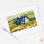 LANDBOUW RECHTHOEKIGE STICKER (Envelop)