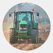 LANDBOUW RONDE STICKER (Voorkant)