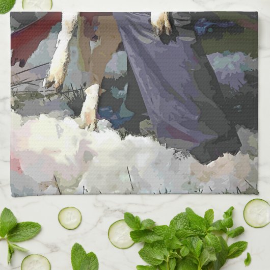 LANDBOUW THEEDOEK (Gevouwen)