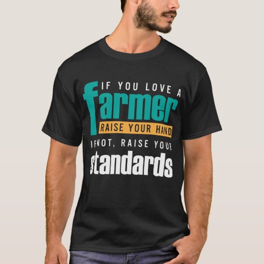 Landbouw - unieke geschenken voor landbouwers t-shirt (Voorkant)