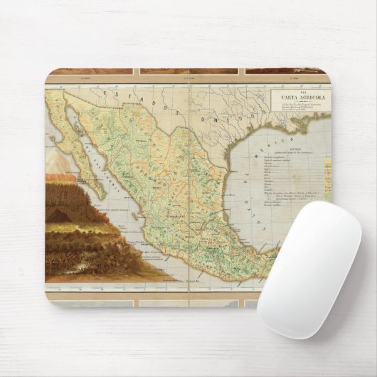 Landbouw van Mexico Muismat (Met muis)