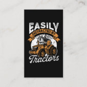 Landbouw van trekkers visitekaartje (Voorkant)