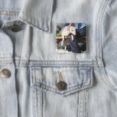 LANDBOUW VIERKANTE BUTTON 5,1 CM (In situ)