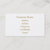 LANDBOUW VISITEKAARTJE (Achterkant)