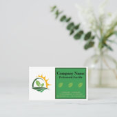 Landbouw Visitekaartje (Staand voorkant)