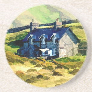 LANDBOUW ZANDSTEEN ONDERZETTER