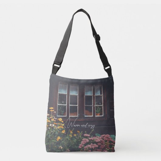 Landbouwareaal met tuintuin crossbody tas (Voorkant)