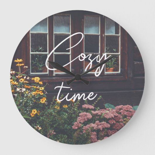 Landbouwareaal met tuintuin grote klok (Voorkant)