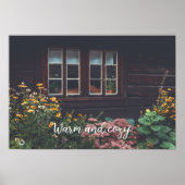 Landbouwareaal met tuintuin poster (Voorkant)