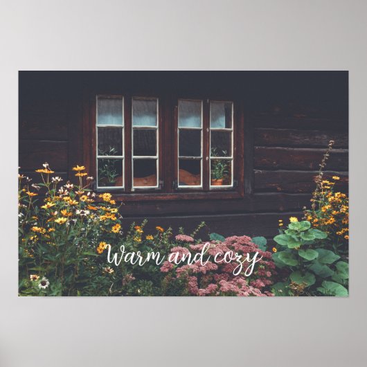 Landbouwareaal met tuintuin poster (Voorkant)