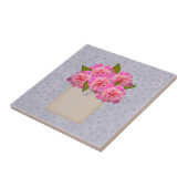 Landbouwareaal op de tegel van de volken tegeltje (Zijkant)