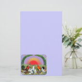 Landbouwdieren Briefpapier (Staand voorkant)