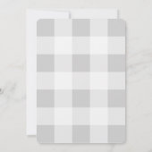 Landbouwdieren hinderen virtueel Baby shower Kaart (Achterkant)