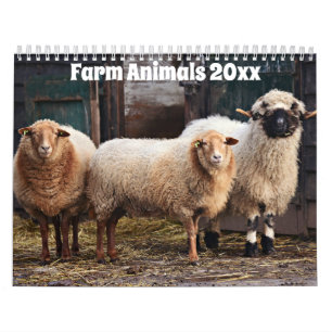 Landbouwdieren Kalender