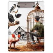 Landbouwdieren Klembord (Voorkant)