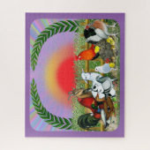 Landbouwdieren Legpuzzel (Verticaal)