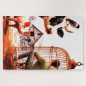 Landbouwdieren Legpuzzel (Horizontaal)