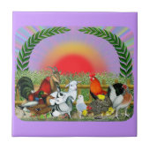 Landbouwdieren Tegeltje (Voorkant)