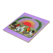 Landbouwdieren Tegeltje (Zijkant)