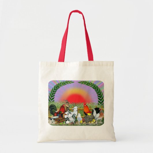 Landbouwdieren Tote Bag (Voorkant)