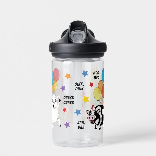 Landbouwdieren Waterfles (Voorkant)