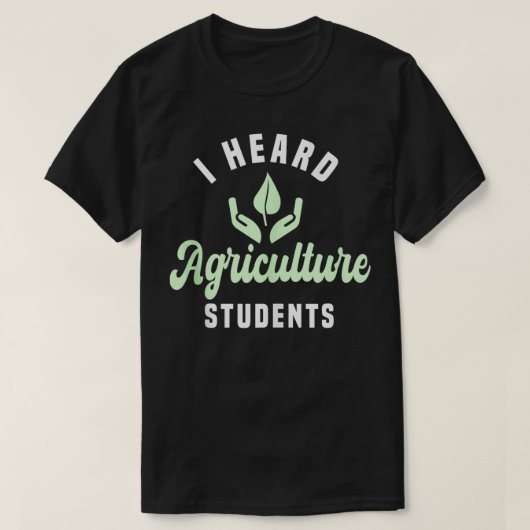 Landbouwdocent Landbouwstudenten AG Educa T-shirt (Design voorkant)