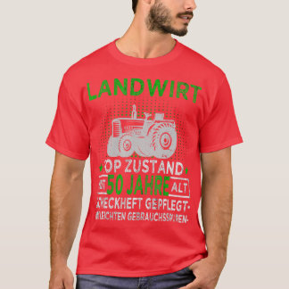 Landbouwers 50th Birthday Agriculture Tractor Driv T-shirt