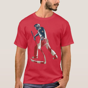 Landbouwers Amerikaanse vlag Amerikaanse tractor T-shirt