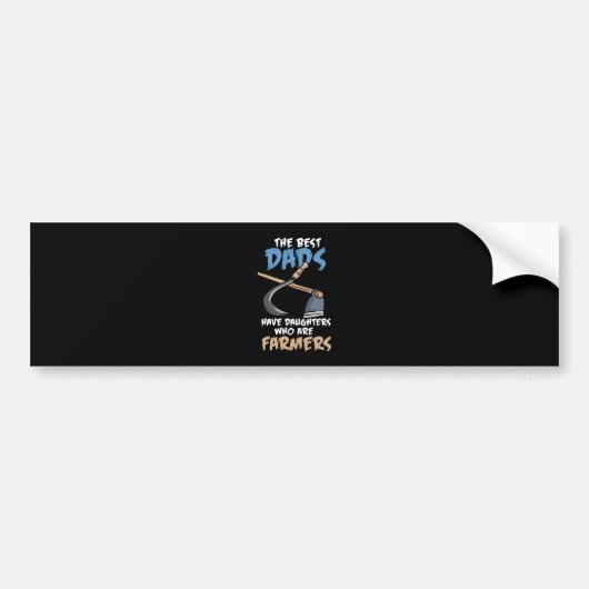 landbouwers - aughters die landbouwers zijn bumpersticker (Voorkant)
