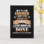 Landbouwers Boerderij Tractor Agriculture Farming  Kaart (Gele Bloem)