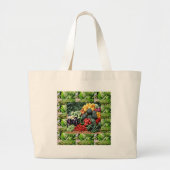 Landbouwers brengen veggie delight chefs cuisine i grote tote bag (Voorkant)