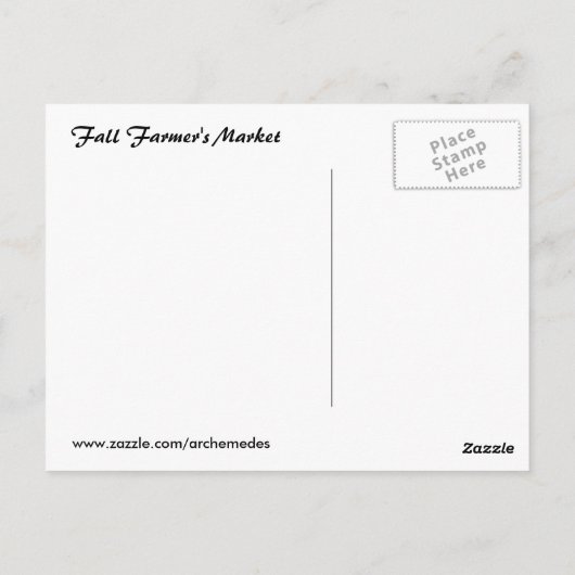 Landbouwers Briefkaart (Achterkant)