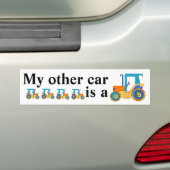 Landbouwers Bumpersticker (Op auto)