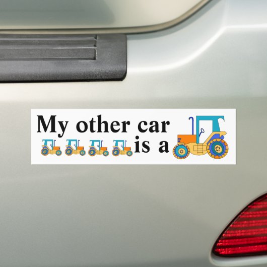 Landbouwers Bumpersticker (Op auto)