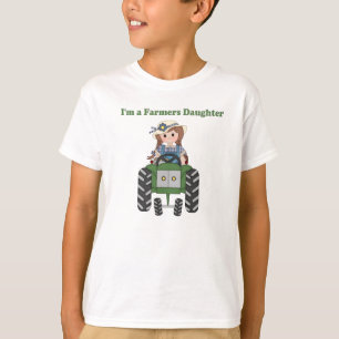 Landbouwers Daughter Tractor T-shirt