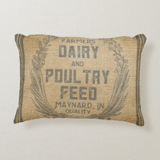 Landbouwers die melkvee als veevoer gebruiken decoratief kussen