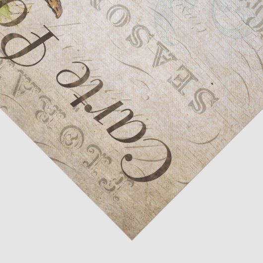 Landbouwers en hun hond tissuepapier (Detail)