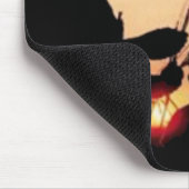 Landbouwers en zonnebanken muismat (Hoek)