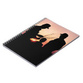 Landbouwers en zonnebanken notitieboek (Linkerzijde)