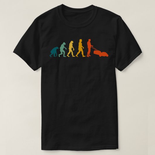 Landbouwers Evolution Gardener Gardening 7 T-shirt (Design voorkant)