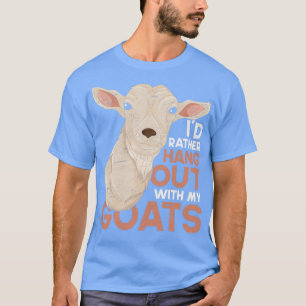 Landbouwers Funny Goat Lover Boerderij Animal Goat T-shirt