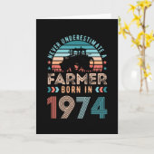 Landbouwers, geboren in 1974 50e verjaardag van de kaart (Gele Bloem)