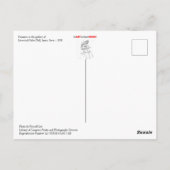 Landbouwers in de galerij briefkaart (Achterkant)